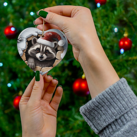 Ceramic Ornament Set - Frosty, Santa & Friends